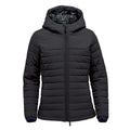 Black - Front - Stormtech Womens-Ladies Nautilus Quilted Hooded Jacket