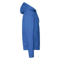 Royal Blue - Side - Fruit of the Loom Unisex Adult Premium Full Zip Hoodie