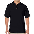 Black - Front - Gildan Mens DryBlend Polo Shirt