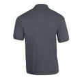 Dark Heather - Back - Gildan Mens DryBlend Polo Shirt