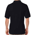 Black - Back - Gildan Mens DryBlend Polo Shirt