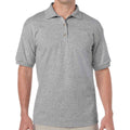 Sports Grey - Front - Gildan Mens DryBlend Polo Shirt