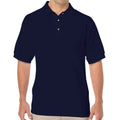 Navy - Front - Gildan Mens DryBlend Polo Shirt