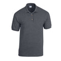 Dark Heather - Front - Gildan Mens DryBlend Polo Shirt