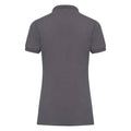 Convoy Grey - Back - Russell Womens-Ladies Pique Stretch Polo Shirt