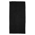 Black - Front - Towel City Microfibre Guest Towel