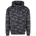 Black Camo - Front - Awdis Mens Camouflage Hoodie