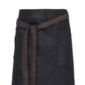 Black-Tan Denim - Back - Premier Division Waist Apron