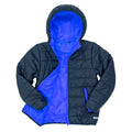 Navy-Royal Blue - Side - Result Core Childrens-Kids Soft Padded Jacket