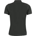Graphite - Back - Kustom Kit Unisex Adult Klassic Pique Slim Polo Shirt