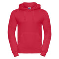 Classic Red - Front - Russell Mens Plain Hoodie