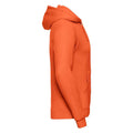 Orange - Side - Russell Mens Plain Hoodie