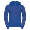 Bright Royal Blue - Front - Russell Mens Plain Hoodie