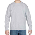 Sports Grey - Front - Gildan Childrens-Kids Heavy Blend Drop Shoulder Sweatshirt