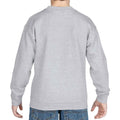 Sports Grey - Back - Gildan Childrens-Kids Heavy Blend Drop Shoulder Sweatshirt