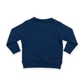 Navy - Back - Larkwood Baby Crew Neck Sweatshirt