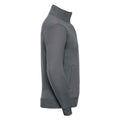 Convoy Grey - Side - Russell Mens Authentic Sweat Jacket