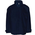 Navy - Front - Kariban Mens 3 in 1 Fleece Jacket