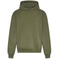 Earthy Green - Front - Awdis Mens Signature Heavyweight Hoodie