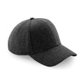 Graphite Heather - Front - Beechfield Unisex Adult Athleisure Jersey Baseball Cap