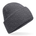 Granite - Front - Beechfield Unisex Adult Classic Deep Cuffed Beanie