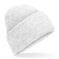 Cloud Grey - Front - Beechfield Unisex Adult Classic Deep Cuffed Beanie