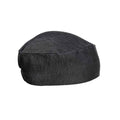 Black Denim - Front - Premier Denim Chef Skull Cap