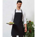 Black - Back - Premier Unisex Adult Premier Essential Full Apron