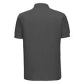 Titanium - Back - Russell Mens Ultimate Cotton Pique Polo Shirt