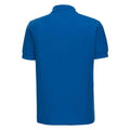 Azure - Back - Russell Mens Ultimate Cotton Pique Polo Shirt