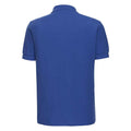 Bright Royal Blue - Back - Russell Mens Ultimate Cotton Pique Polo Shirt