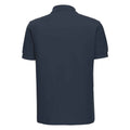 French Navy - Back - Russell Mens Ultimate Cotton Pique Polo Shirt