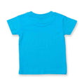 Turquoise - Back - Larkwood Baby Plain T-Shirt