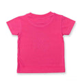 Fuchsia - Back - Larkwood Baby Plain T-Shirt