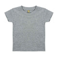 Heather Grey - Front - Larkwood Baby Plain T-Shirt