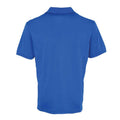 Royal Blue - Back - Premier Mens Coolchecker Pique Polo Shirt