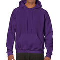 Purple - Front - Gildan Unisex Adult Heavy Blend Hoodie