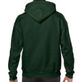 Forest Green - Back - Gildan Unisex Adult Heavy Blend Hoodie