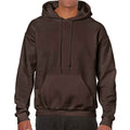 Dark Chocolate - Front - Gildan Unisex Adult Heavy Blend Hoodie