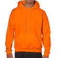 S Orange - Front - Gildan Unisex Adult Heavy Blend Hoodie