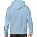 Light Blue - Back - Gildan Unisex Adult Heavy Blend Hoodie