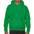 Irish Green - Front - Gildan Unisex Adult Heavy Blend Hoodie