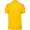 Sunflower - Back - Fruit of the Loom Mens Pique Polo Shirt