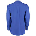 Royal Blue - Back - Kustom Kit Mens Oxford Classic Long-Sleeved Shirt