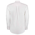 White - Back - Kustom Kit Mens Oxford Classic Long-Sleeved Shirt