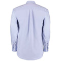 Light Blue - Back - Kustom Kit Mens Oxford Classic Long-Sleeved Shirt