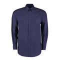 Midnight Navy - Front - Kustom Kit Mens Oxford Classic Long-Sleeved Shirt