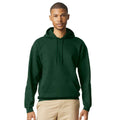 Forest Green - Front - Gildan Unisex Softstyle Midweight Hoodie