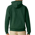 Forest Green - Back - Gildan Unisex Softstyle Midweight Hoodie