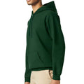 Forest Green - Side - Gildan Unisex Softstyle Midweight Hoodie